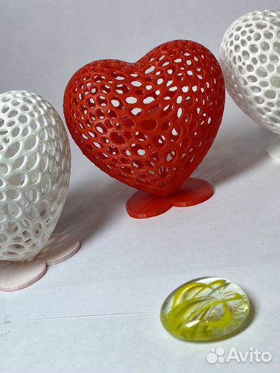 Сувенир сердце, вектри надпись