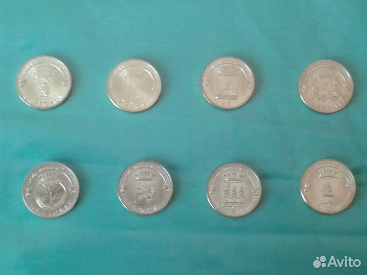 Современные серебряные монеты в Зеленограде