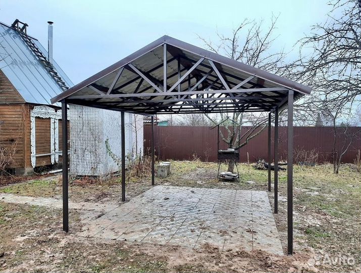 Арочный навес для авто