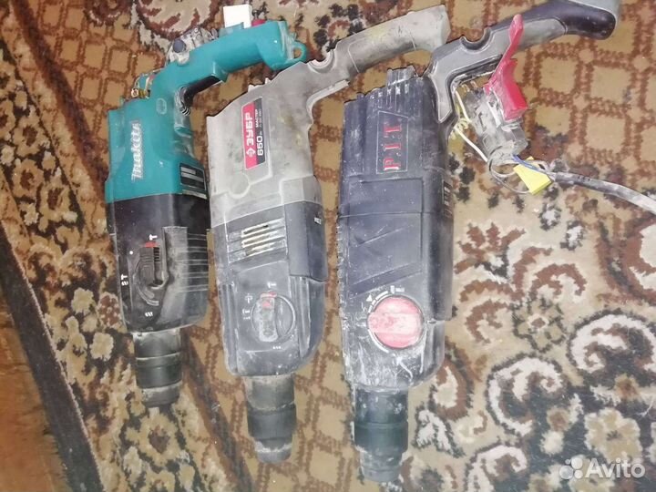 Ремонт инструмента перфораторы, дрели, болгарки