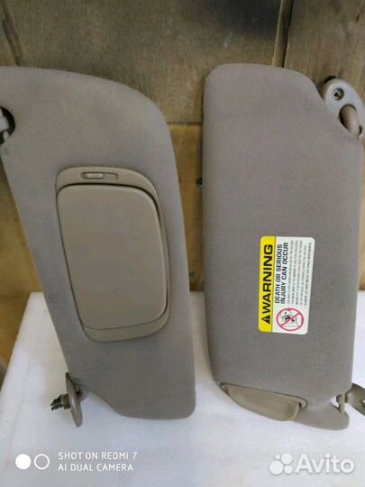 Солнцезащитные козырьки Jeep Grand Cherokee wj