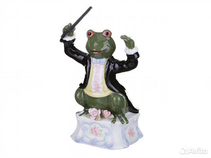 Статуэтка. Лягушка оркестр