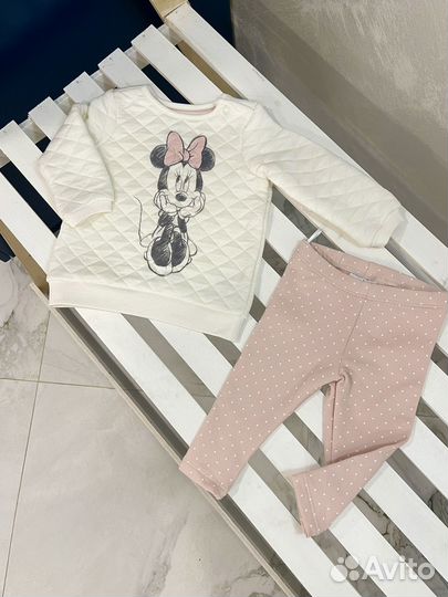 Осенний костюм на девочку 68 74 80 c&a