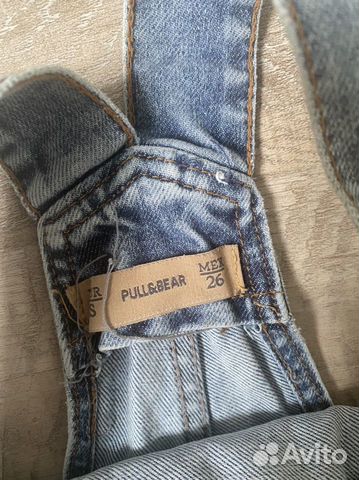 Джинсовый комбинезон Pull bear