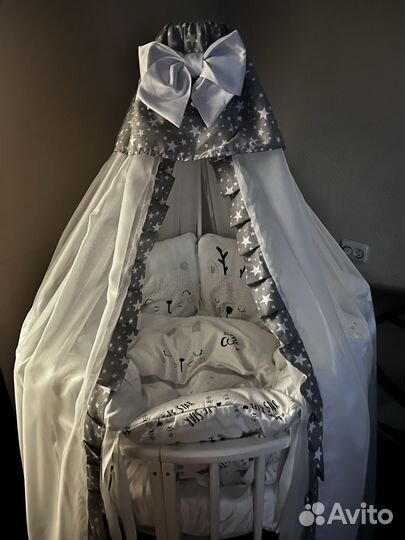 Бортики в кроватку