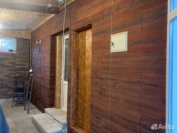 Гибкая фасадная доска