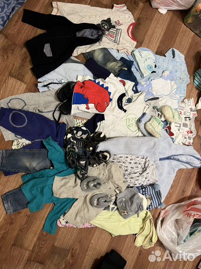 Пакет вещей на мальчика 0+