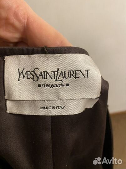 Кожаная куртка YSL Tom Ford