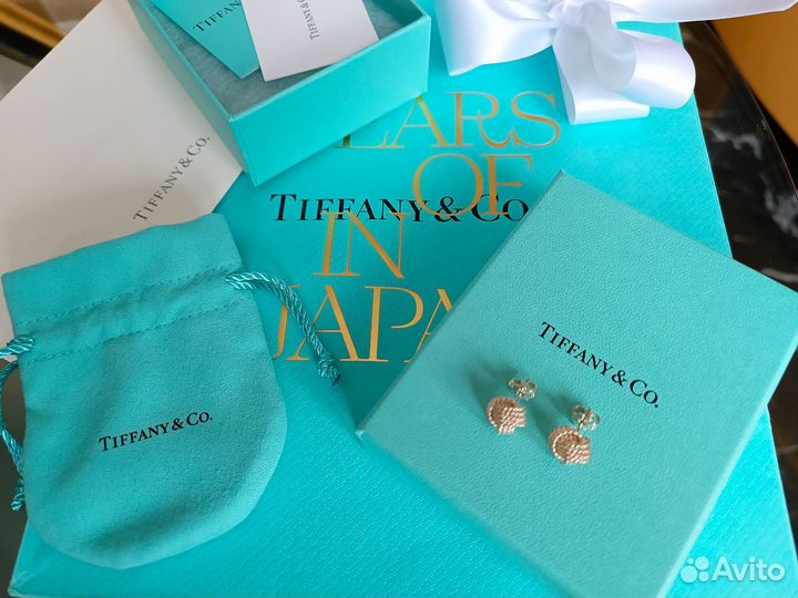 Серьги Tiffany&Co Twist Knot Earrings AG925