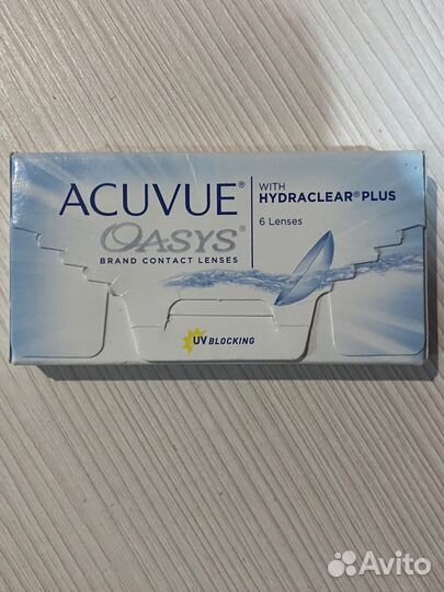 Линзы контактные acuvue oasys двухнедельные