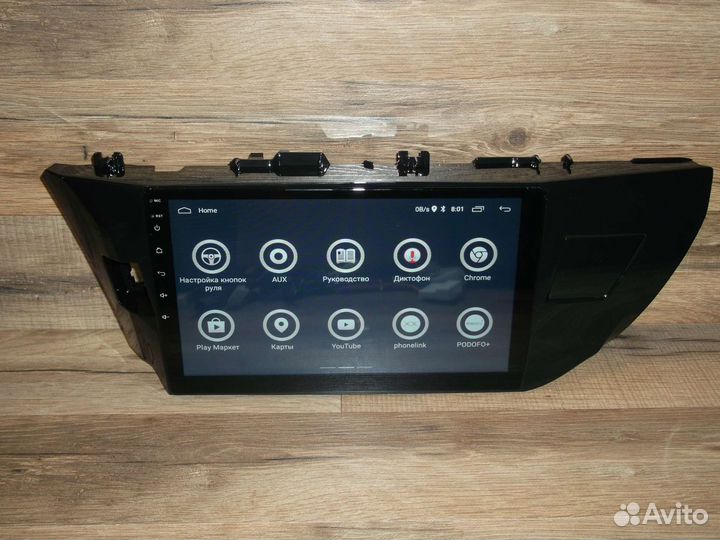 Магнитола Toyota Corolla Android 2014-2016г