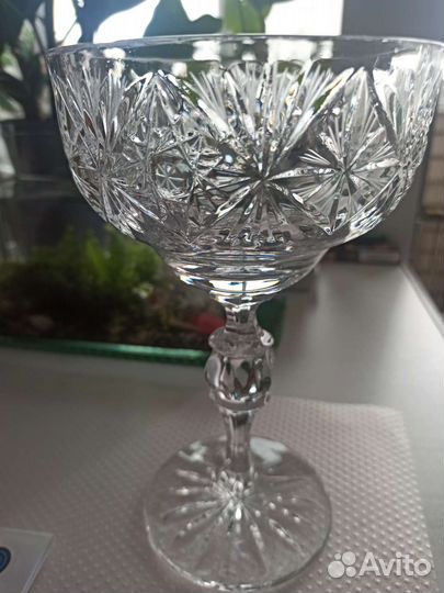 Конфетница хрусталь СССР