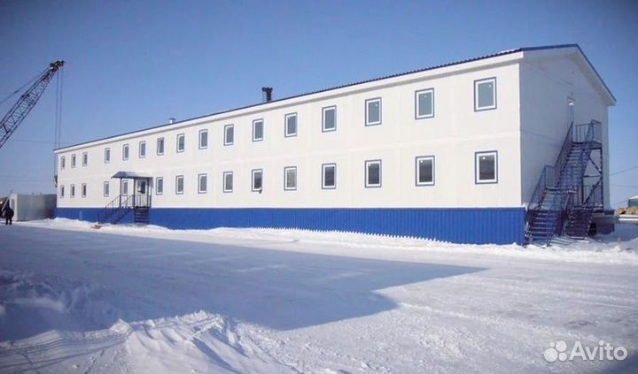 Модульное здание из бытовок