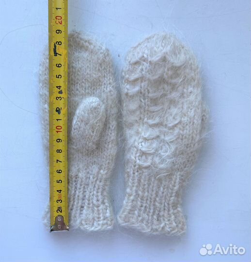 Варежки 100 шерсть