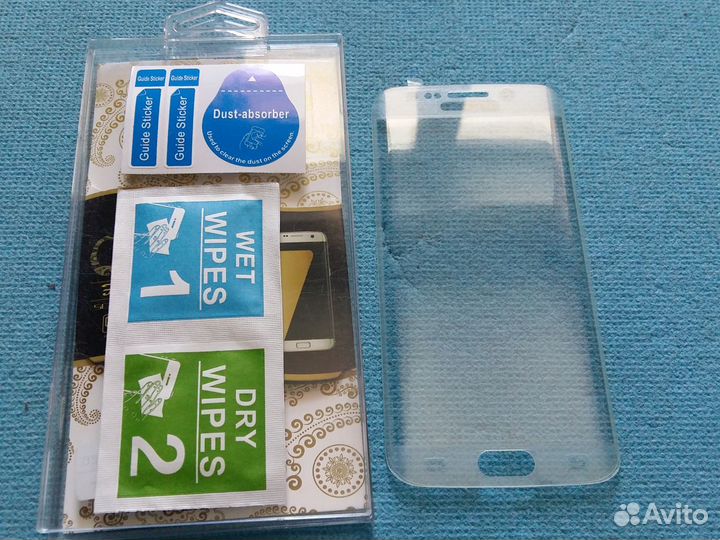 Защита Full Cover samsung Galaxy S6 Edge (прозрач)