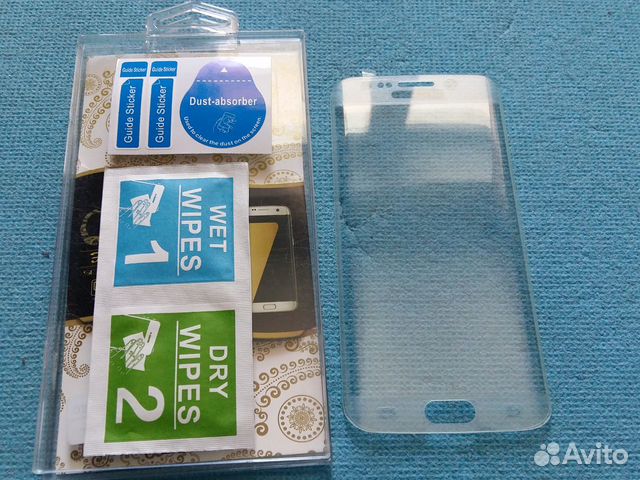 Защита Full Cover samsung Galaxy S6 Edge (прозрач)