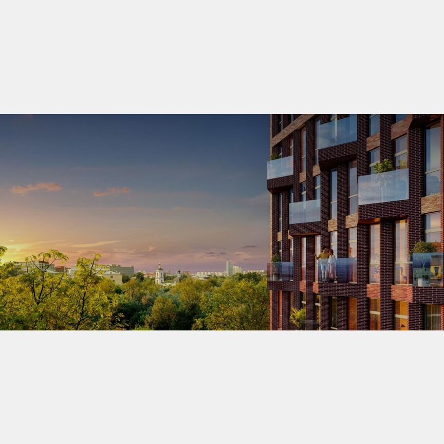 2-к. квартира, 61,8 м², 11/16 эт.