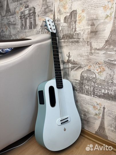 Трансакустическая гитара Blue Lava Touch