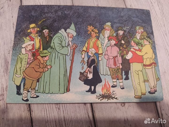 Открытки СССР с новым годом