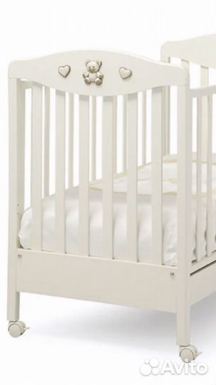 Детская кровать и комод, Италия,б/у,с матрасом