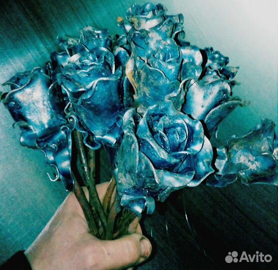 Розы кованные заготовки