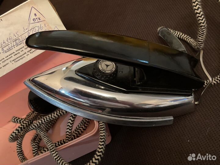 Утюг дорожный СССР