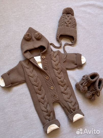 Комплект на выписку для мальчика осень зима