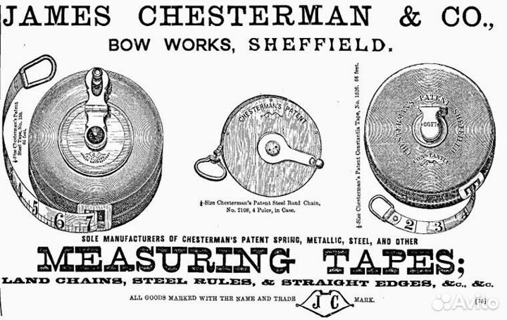 Рулетка Chester man field England