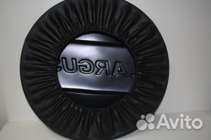 Чехол запасного колеса Лада Ларгус серый базальт