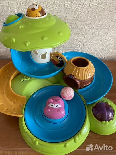 Chicco горка с шариками музыкальная