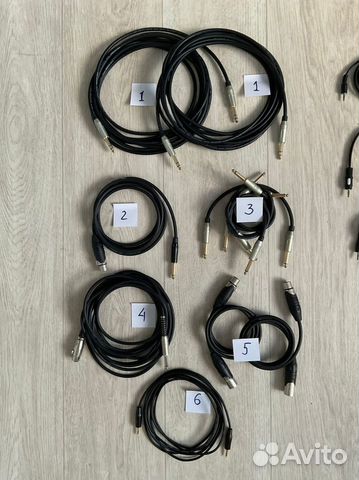 Кабели Xlr rca jack 3,5 jack 6,3 trrs klotz usb