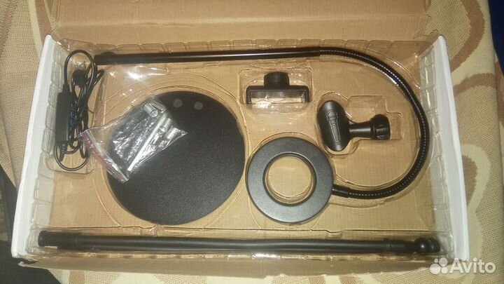 Держатель телефона,стрим, селфи, настольная лампа