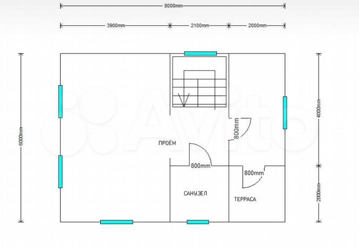 Дом 85 м² на участке 18 сот.