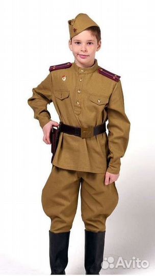 Детский военный костюм Аренда