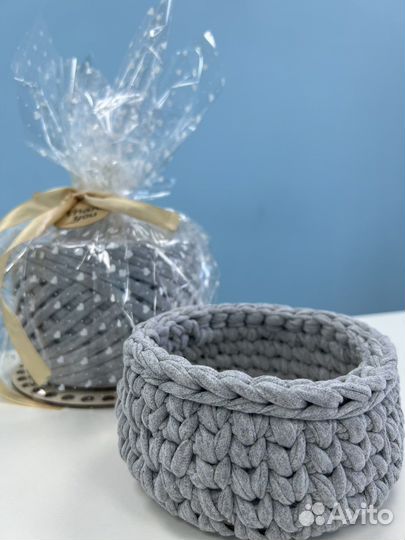 Набор для вязания корзинки