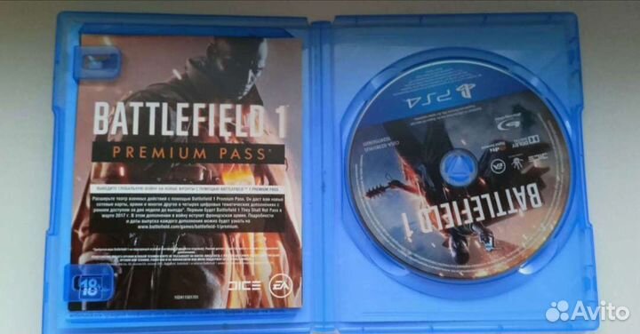 Продам battlefield 1 для ps4