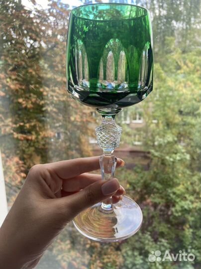 Хрустальные Бокалы для вина коллекция Antika