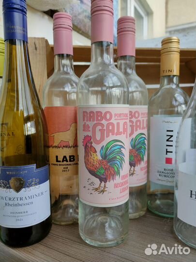 Для декора и творчества бутылка стекло