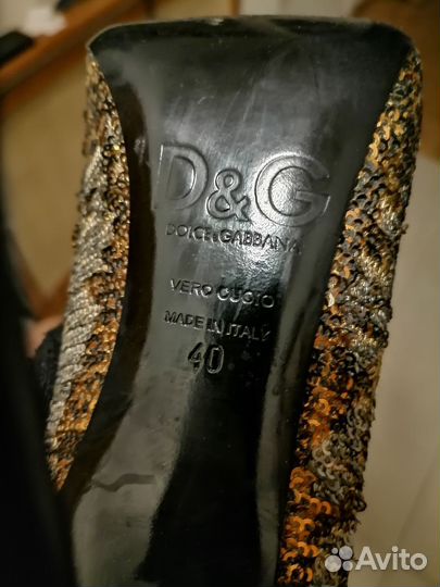 Туфли женские Dolce&Gabbana 40