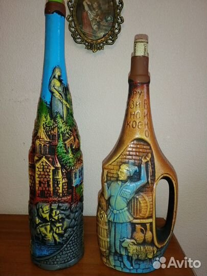 Штоф, бутылка, графин