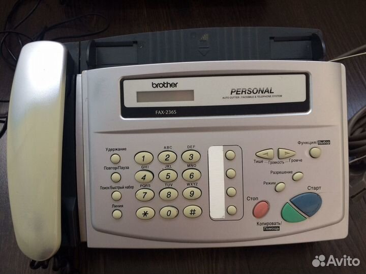 Продам факс на термобумаге