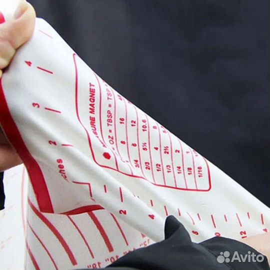 Силиконовый коврик для теста