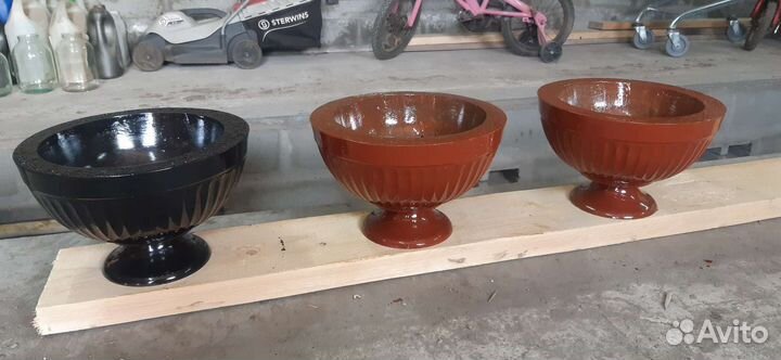 Вазоны.Вазы.Кашпо.Горшки.для цветов из бетона