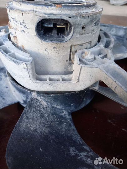 Вентилятор охлаждения. Рено трафик