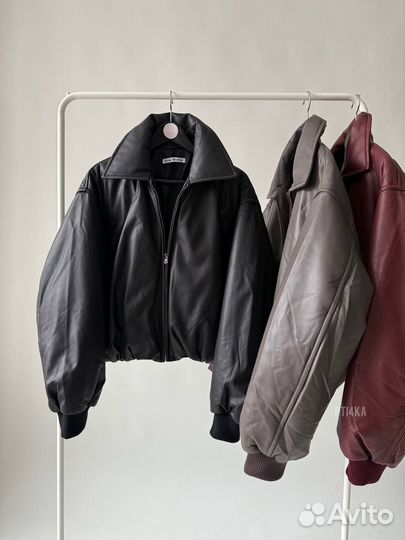 Бомбер Acne Studios Onnea Leather