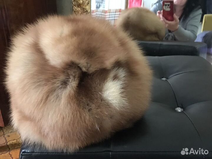 Шапка соболь.Размер 58