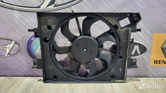 Вентилятор радиатора охлаждения двигателя диффузор