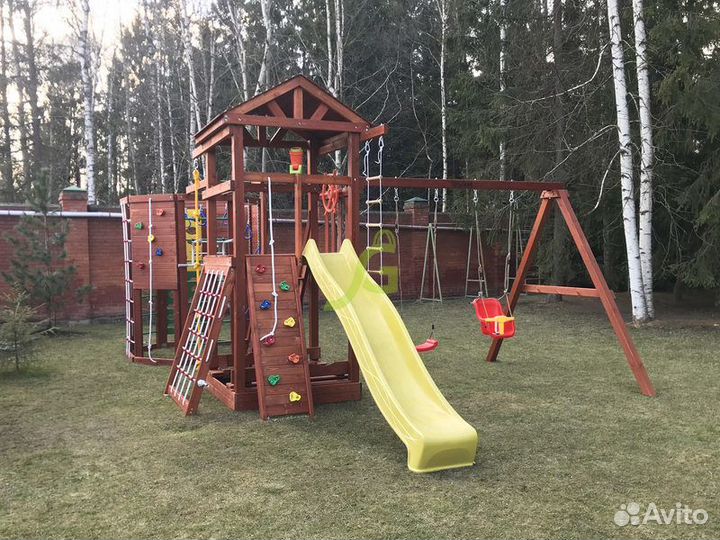 Детская площадка Панда Фани Gride с WorkOut