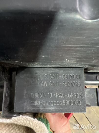 Диффузор вентилятора bmw x5 e53 m54 b30