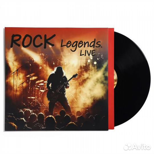 Rock legends. live (various artists, limited, 180